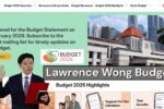 Lawrence Wong Budget