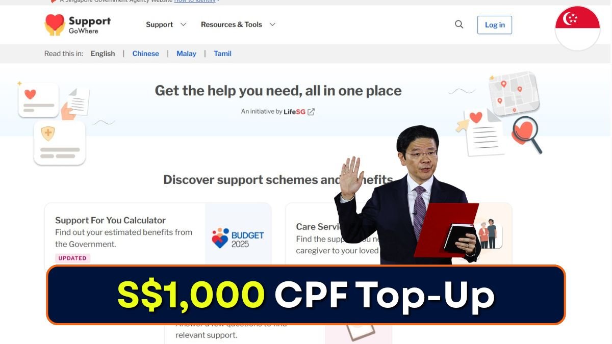 S$1,000 CPF Top-Up