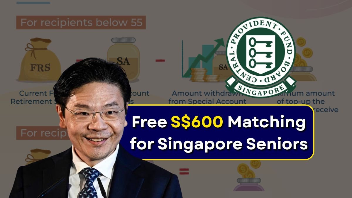 Free S$600 Matching for Singapore Seniors